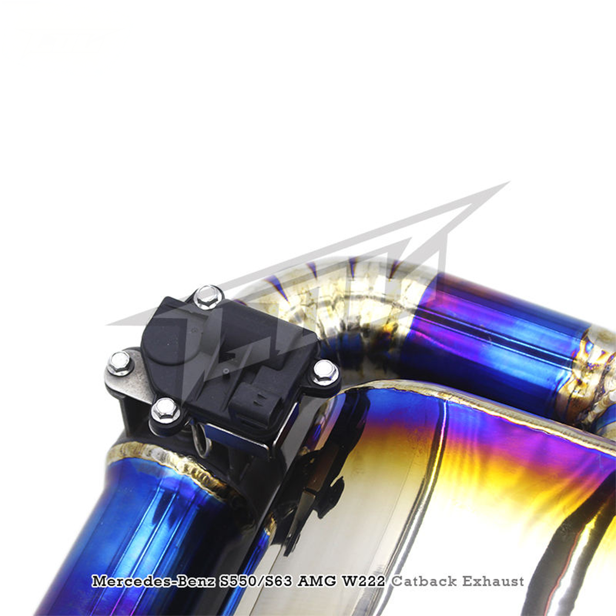 Bull Boost Performance Titanium Valved Catback Exhaust System for Mercedes Benz S550 S500 S63 AMG...