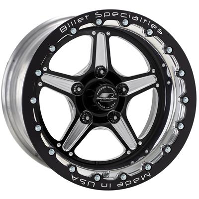 Billet Specialties Street Lite Black Single Beadlock Wheels - S0900