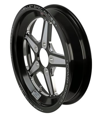 Billet Specialties Comp 5 Series Black Wheels - CSFB35356517