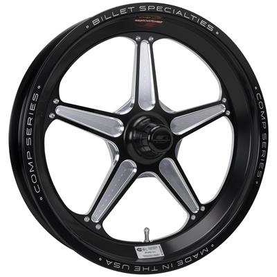 Billet Specialties Comp 5 Series Black Wheels - CSFB3735U217