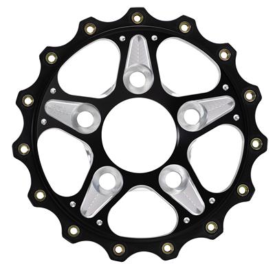 Billet Specialties Wheel Center Comp 5 Replacement Center Black 5X4.75 Bc - CSRC5B151661