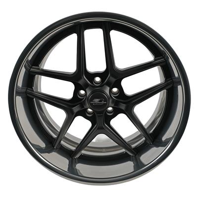 Billet Specialties TEC 5 Gunmetal Wheels with Polished Lip - S2644