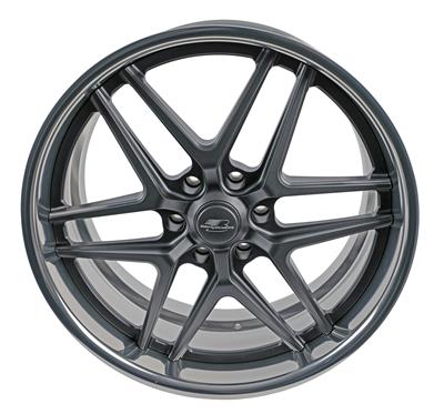 Billet Specialties TEC 6 Gunmetal Wheels with Polished Lip - S2664