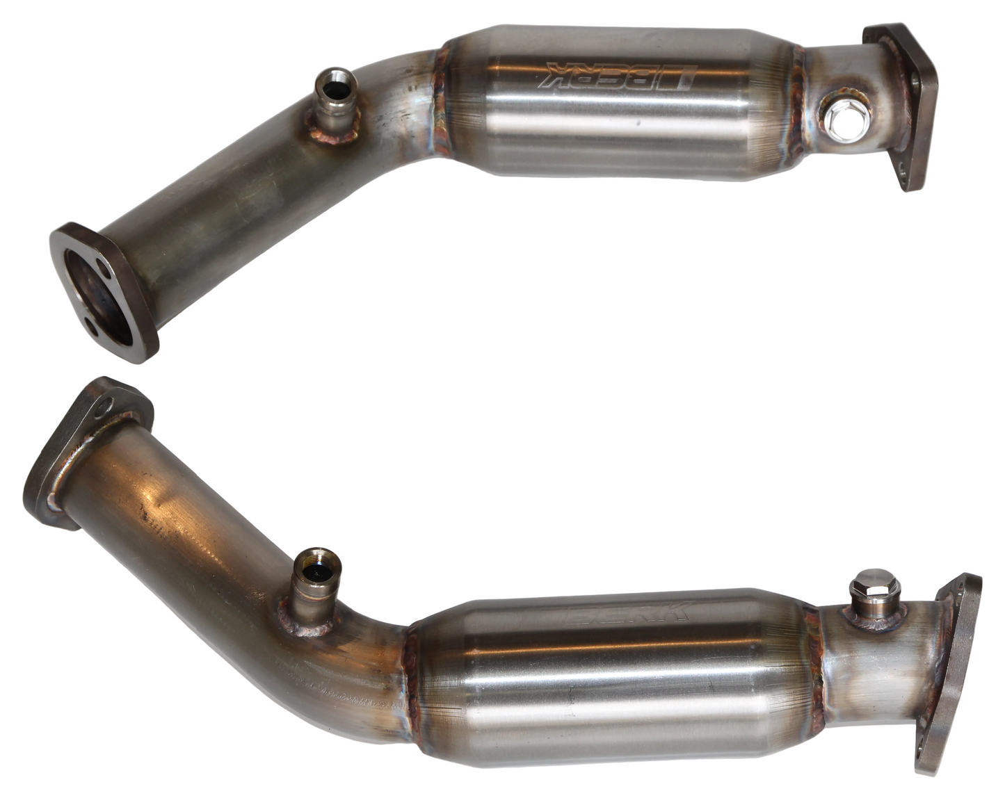 Berk Resonated Test Pipes with CEL Fix for 350Z 03–06 G35 03–07 VQ35DE