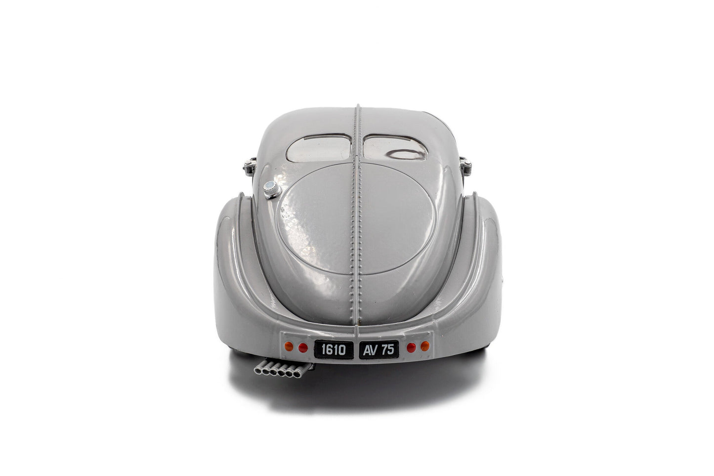 Solido 1937 Bugatti Atlantic Type 57 SC Matte Silver 1:18