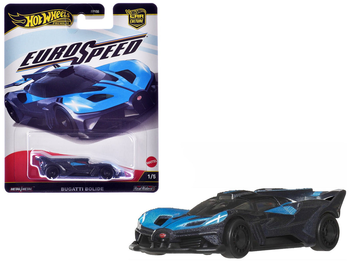 Rapid Vehicles Bugatti Bolide Blue and Dark Blue Metallic "Euro Speed" Series Diecast Model Car...