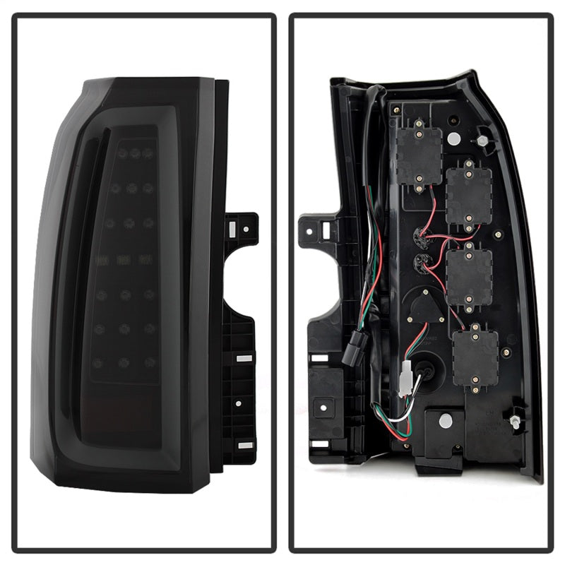 FR SPORT Spyder Chevy Tahoe / Suburban 15-17 LED Tail Lights - Black Smoke (ALT-YD-CTA15-LED-BSM)...