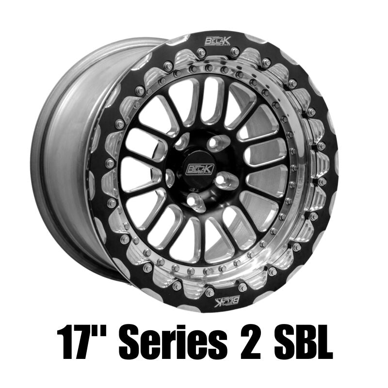 Belak Wheels Belak 17x10.5 / 6.5in BS / 5x4.75 BP / HIGH Pad / Series 2 Wheel - Single Beadlock 17105475S28BS-SBL