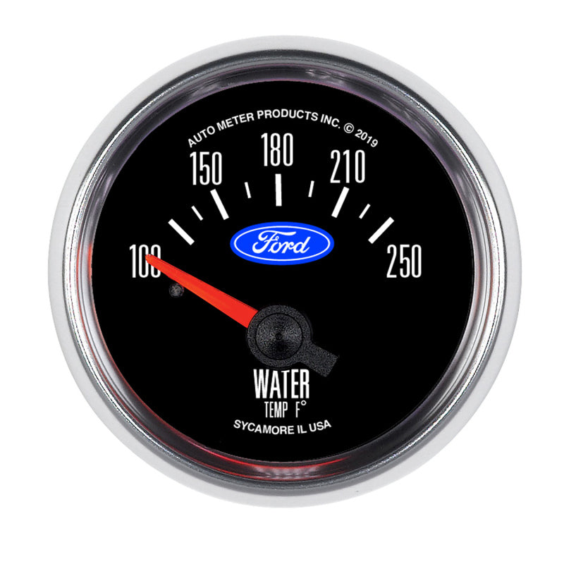 FR SPORT Autometer Ford 2-1/16in. 100F-250F Electric Water Temp Gauge 880822
