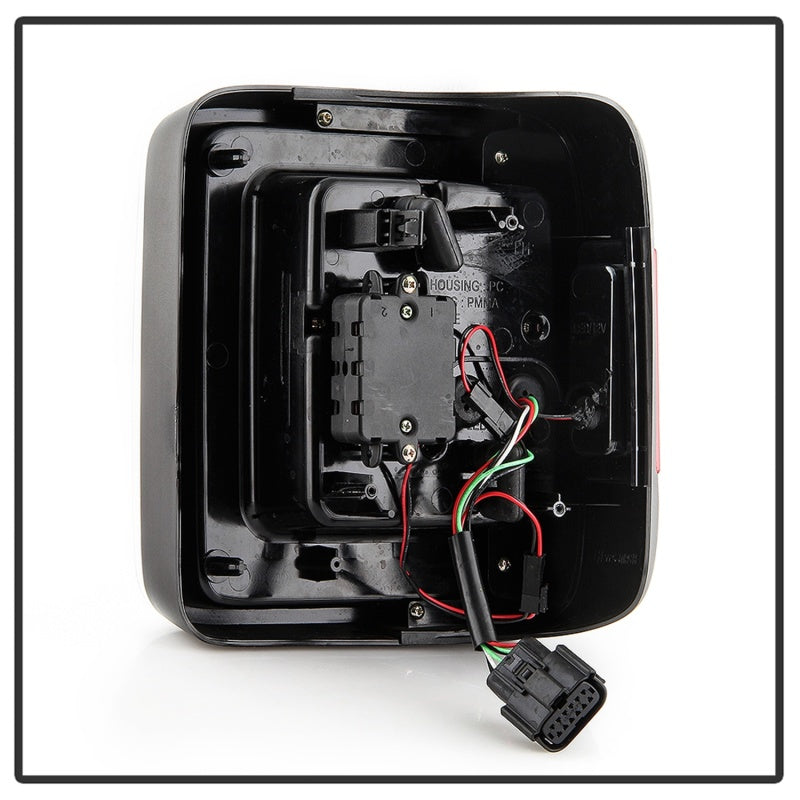 FR SPORT Spyder 19-20 Jeep Wrangler - Full LED Tail Lights - Seq Turn Signal - Black...