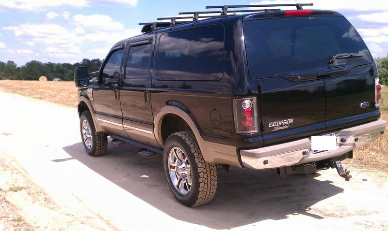 FR SPORT Spyder Ford Excursion 00-06/Econoline 150/250/350/450/550 95-06 Euro Tail Lights Blk...