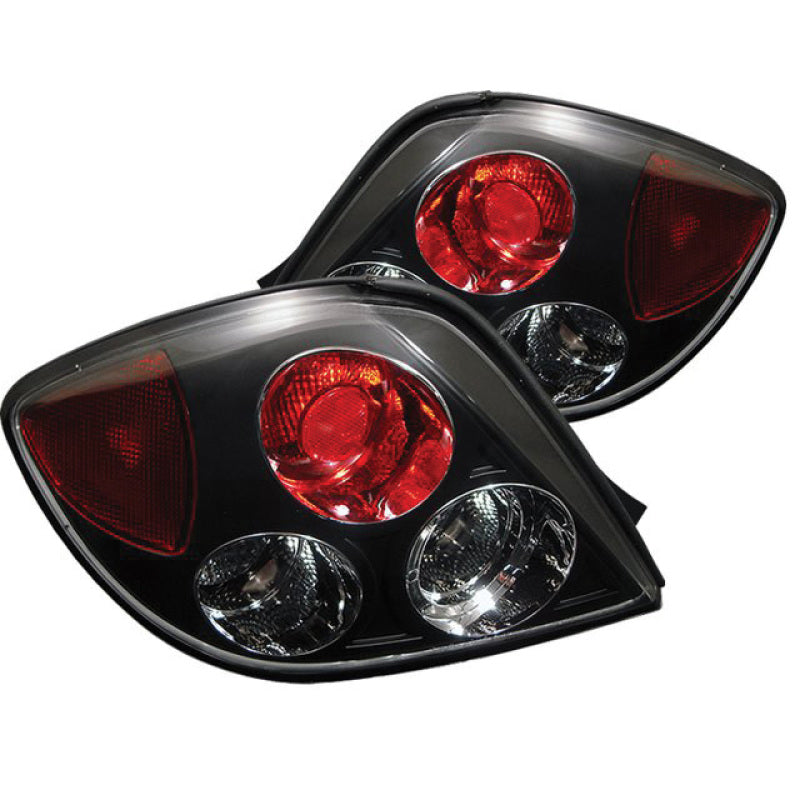 FR SPORT Spyder Hyundai Tiburon 03-05 Euro Style Tail Lights Black ALT-YD-HYT03-BK 5005434