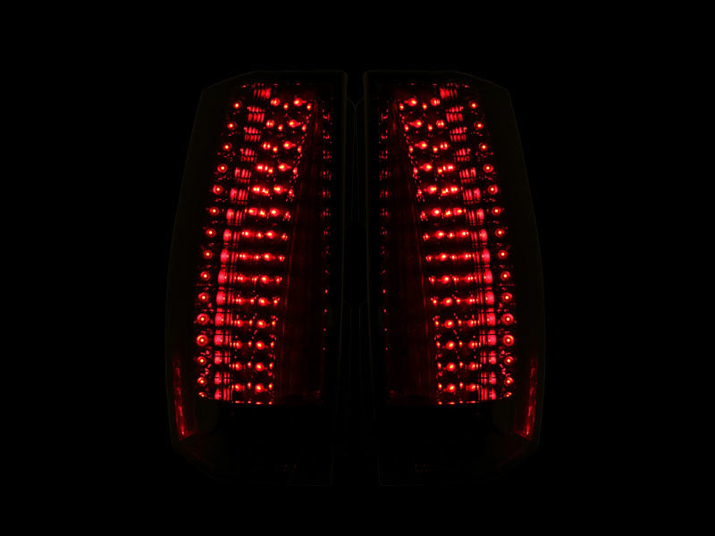 Anzo 2007-2014 Chevrolet Suburban LED Taillights Smoke - Escalade Look