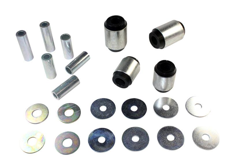 Whiteline Plus 02-09 Lexus GX470 / 06+ Toyota FJ Cruiser Fr C/A - Lwr Inner Front & Rear Bushing Kit W53312