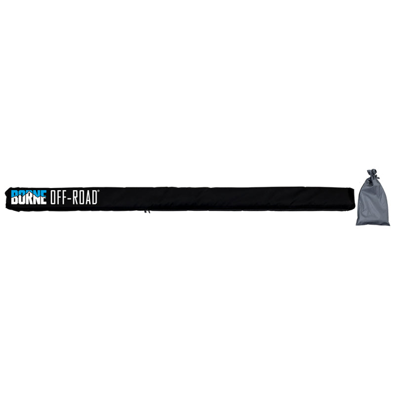 Borne Off-Road Rooftop Awning 79in L x 98in D Grey BNAW-79-98GR