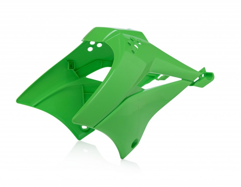 Acerbis 10+ Kawasaki KLX110/110L Radiator Shroud - Green 2780560006