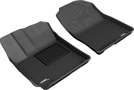FR SPORT 3D MAXpider 2018-2020 Hyundai Kona Kagu 1st Row Floormat - Black L1HY09211509