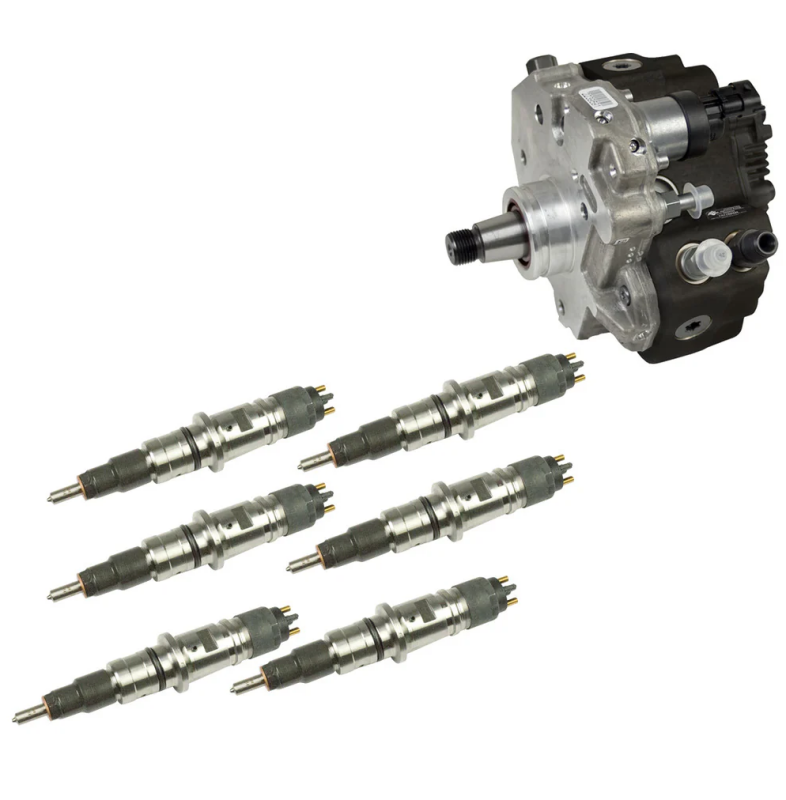 BD Diesel 2007.5-2018 Dodge 6.7L Cummins Stage 2 Performance CR Pump & Injectors Package 1051511