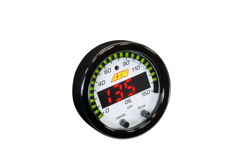 AEM Electronics Engine Oil Pressure Gauge