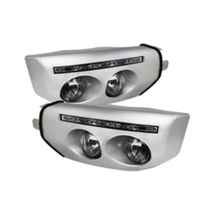 FR SPORT Spyder Toyota FJ Cruiser 07-14 Fog Lights W LED Daytime Running Lights w/swch- Clear...