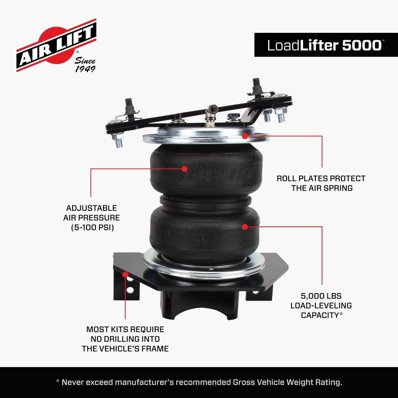 AIRLIFT Loadlifter 5000 for Half Ton Vehicles