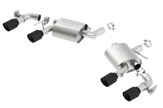 FR SPORT Borla 2016-2018 Chevrolet Camaro SS AT/MT RWD Ceramic Black S-Type Exhaust (w/ Dual Mode...
