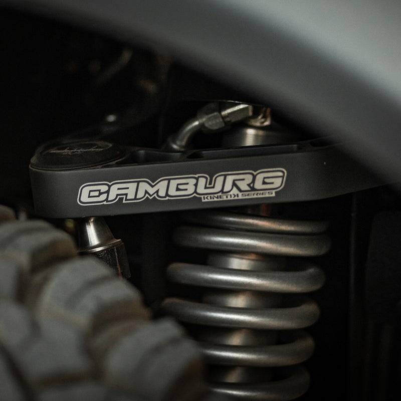 Camburg Ford Bronco 21-23 KINETIK V2 Performance Billet Uniball Upper Arms CAM-110214-GRY