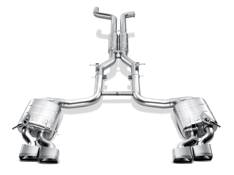 FR SPORT Akrapovic 11-14 Mercedes-AMG C63 Coupe (C4) Evolution Line Cat Back (Titanium) w/...