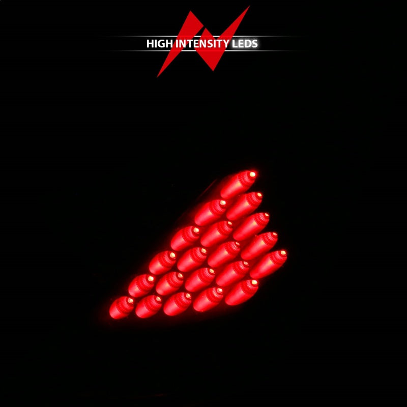 Anzo 2003-2005 Nissan 350Z LED Tail lights Black