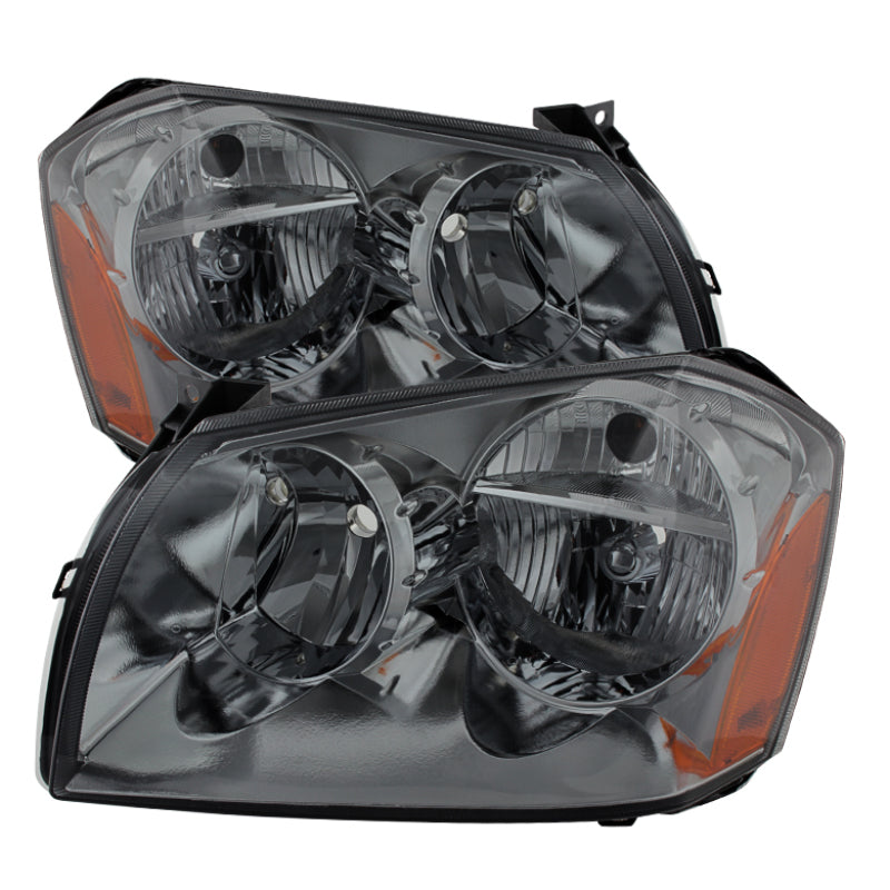 FR SPORT SPYDER Xtune Dodge Magnum 05-07 Crystal Headlights Smoke HD-JH-DMAG05-AM-SM 9024726