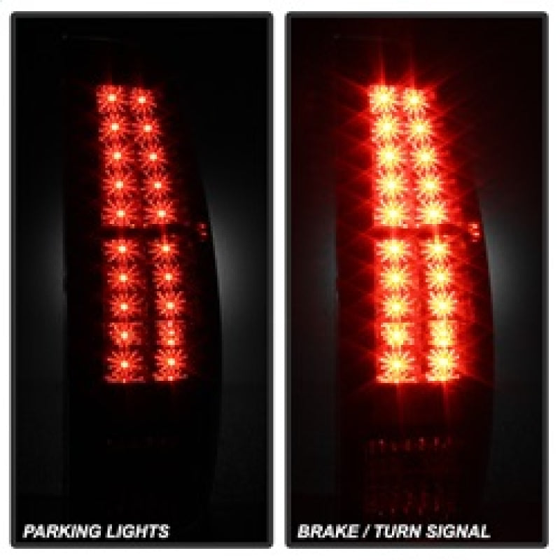 FR SPORT Spyder Chevy Avalanche 07-13 LED Tail Lights Black ALT-YD-CAV07-LED-BK 5032461 - View 7