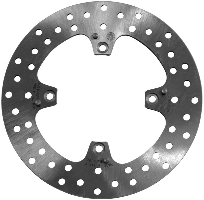 Brembo OE 13-15 Ducati Hyperstrada 821CC/13-15 Hypermotard 821CC 245x5mm Brake Disc - Rear Fixed 68B40792