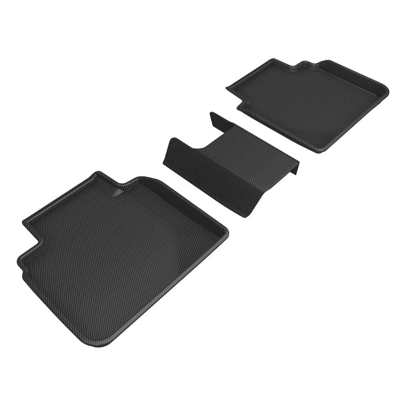 3D MAXpider 2023-2024 Honda Accord Kagu 2nd Row Floormats - Black L1HD13421509