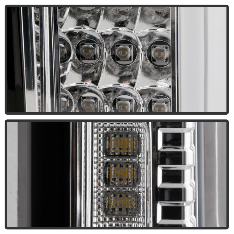 Spyder Chevy Silverado 19-20 (Do Not Fit Halogen Model) LED Tail Light - Chrome ALT-YD-CS19LED-C 5087287