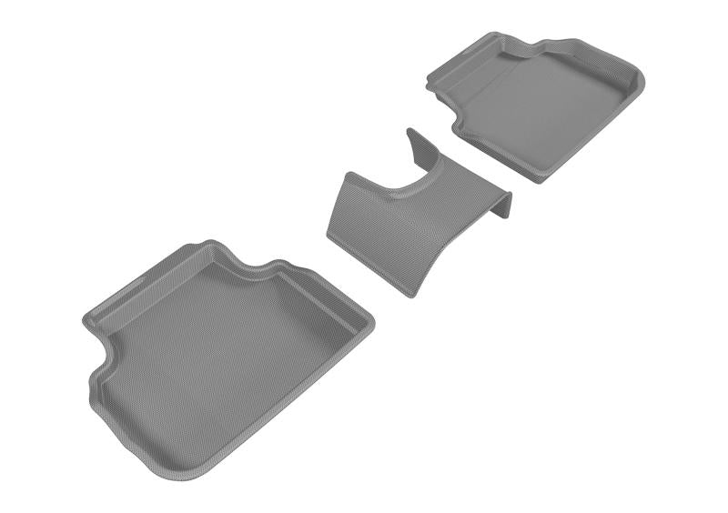 FR SPORT 3D MAXpider 2016-2019 Mini Clubman Kagu 2nd Row Floormats - Gray L1MN01321501