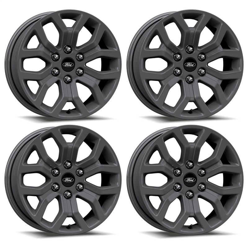 FR SPORT Ford Racing 15-22 F-150 18x7.5in Matte Gray Wheel Kit M-1007K-1875G