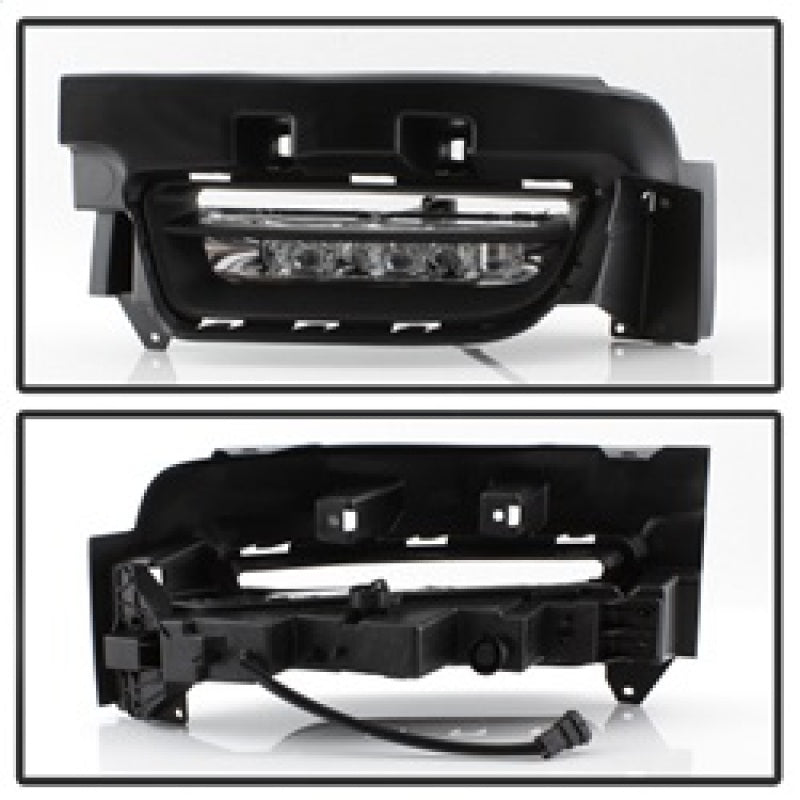 Spyder Dodge Charger 2015-2016 OEM LED Fog Lights W/Universal Switch- Clear FL-DCH2015-LED-C 5082985