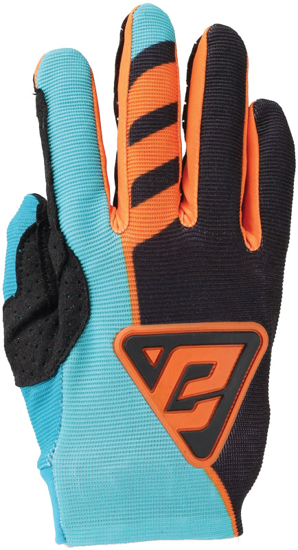 Answer 24 Aerlite Nitro Gloves Black/Astana/Hyper Orange Youth - XS 442826