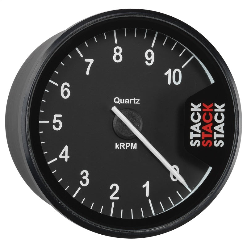 FR SPORT Autometer Stack Clubman Tachometer 80mm 0-10K RPM - Black ST200-010 - View 5