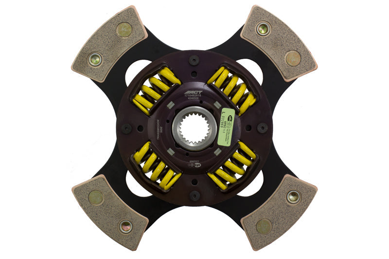 ACT 07-13 Mazda Mazdaspeed3 / 06-07 Mazda Mazdaspeed6 4-Pad Sprung Race Clutch Disc 4240508-2