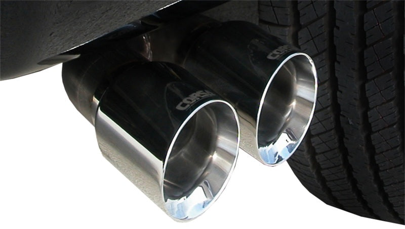 Corsa Performance 02-06 Chevrolet Avalanche 5.3L V8 Polished Sport Cat-Back Exhaust