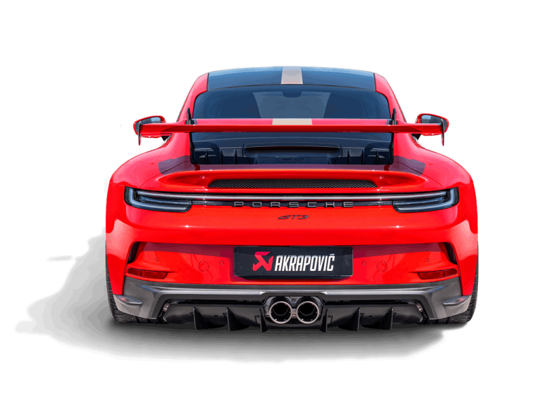 FR SPORT Akrapovic 21-22 Porsche 911 GT3 (992) Rear Carbon Fiber Diffuser - Matte DI-PO/CA/9/M