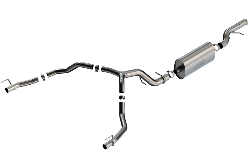 FR SPORT Borla 21-22 Cadillac Escalade 6.2L V8 2/4WD 4DR Touring Cat-Back Exhaust w/ Factory...