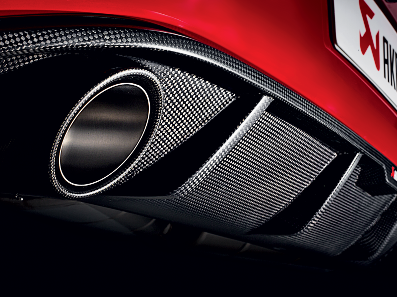 Akrapovic 13-17 Volkswagen Golf GTI (VII) Rear Carbon Fiber Diffuser - Matte DI-VW/CA/1