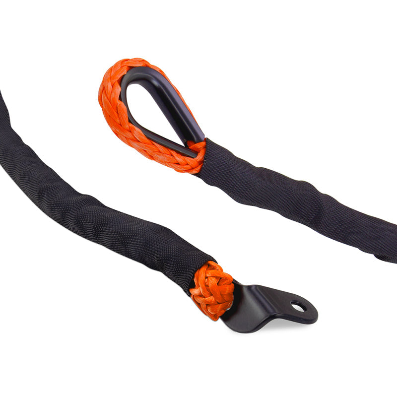 Borne Off-Road Synthetic Rope - 3/8in x 85ft - Orange BNWN-SR-38-85OR