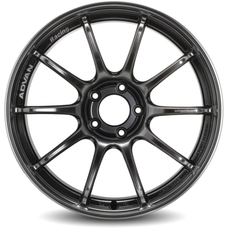 Advan RSIII 18x10.0 +35 5-114.3 Hyper Black & Ring Wheel YA38K35EHBR