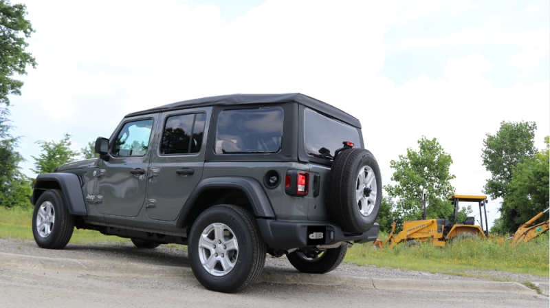 Corsa Performance Corsa 18+ Jeep Wrangler JL 2.5in Dual Rear Turn Down Exit Touring Axle