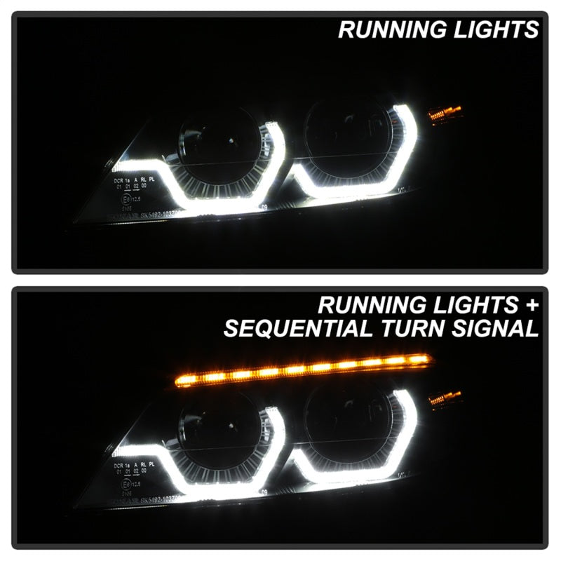 Spyder BMW Z4 09-13 Projector Headlights (Not Comp w Halogen) Black PRO-YD-BMWZ409HID-AFSSEQ-BK 5086884