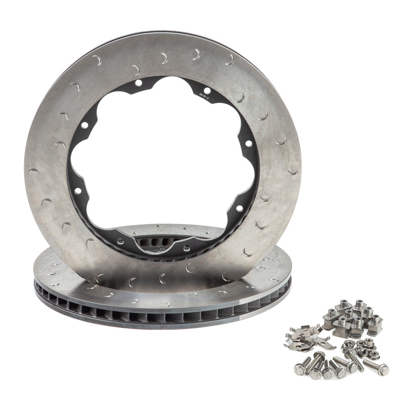 FR SPORT Alcon Nissan R35 GTR Gen 1/2 Rear Right 380X30mm Rotor Ring Kit DKR2175X757C24R - View 3