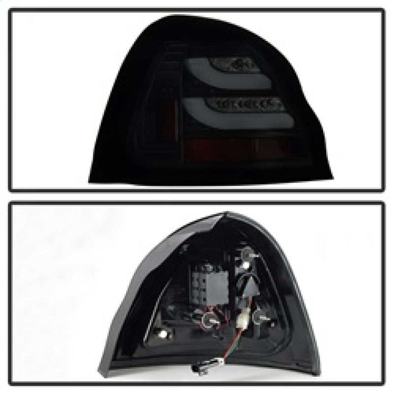 FR SPORT Spyder 04-08 Pontiac Grand Prix Light Bar LED Tail Light - Black Smoke...